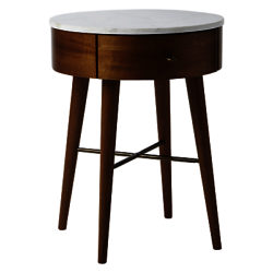 west elm Penelope Bedside Table, Acorn